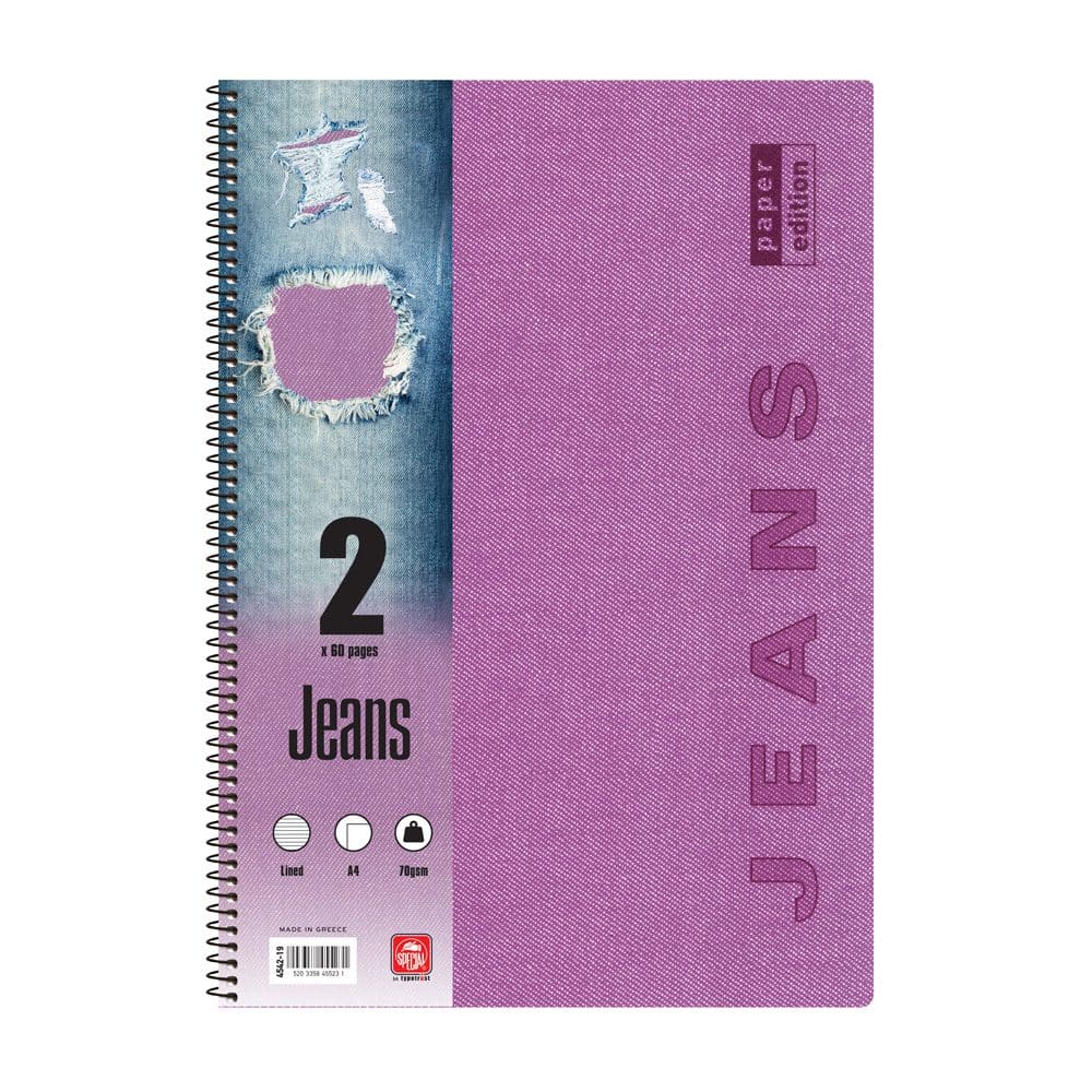 TYPOTRUSTTypotrust Τετράδιο Σπιράλ Jeanspapell.gr